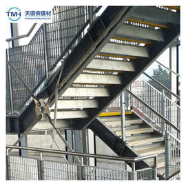 市深圳户外钢结构楼梯隔层平台楼梯阁楼钢制楼梯可定制提供安装复购率